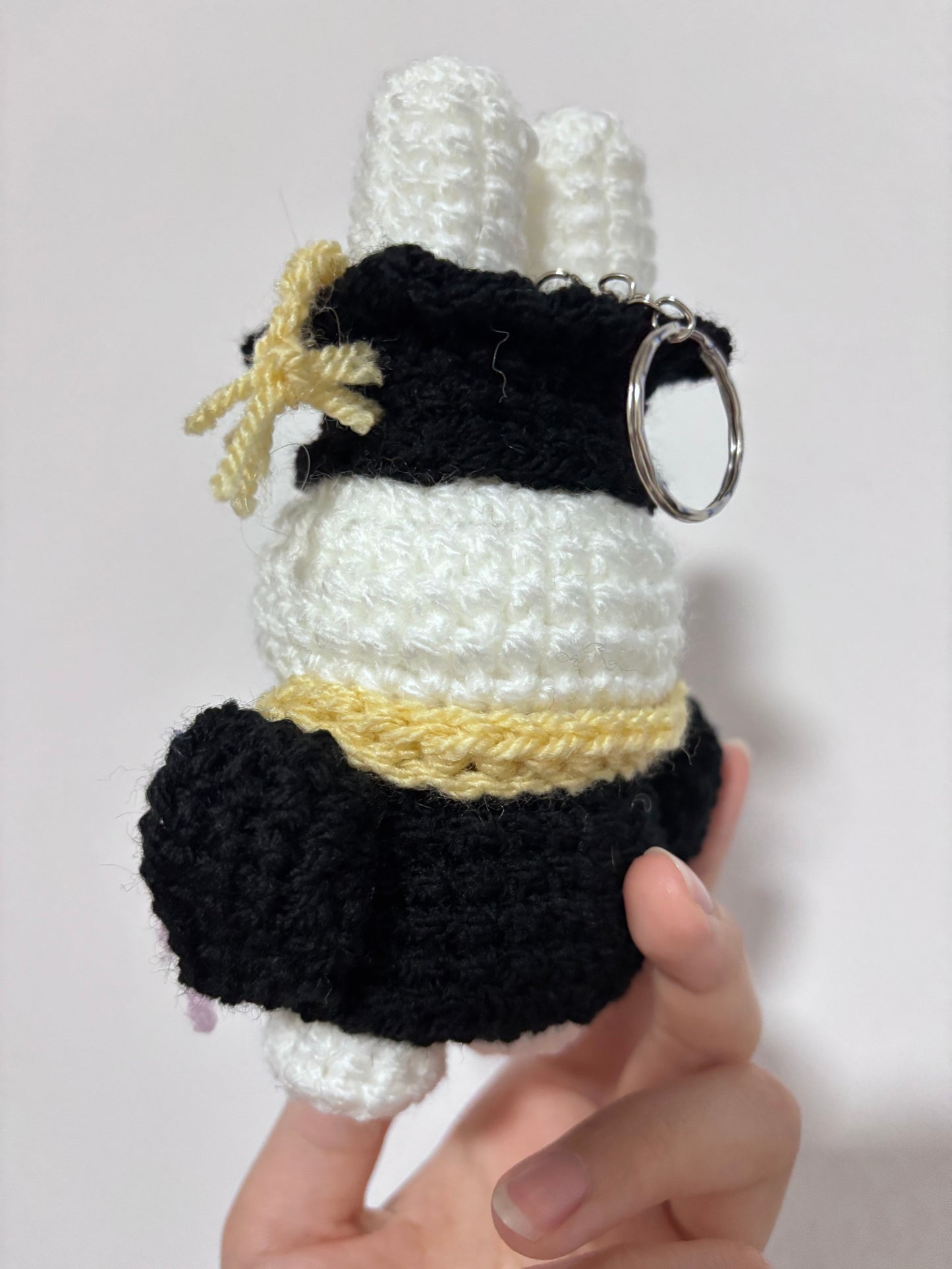 Graduation Bunny Keychain