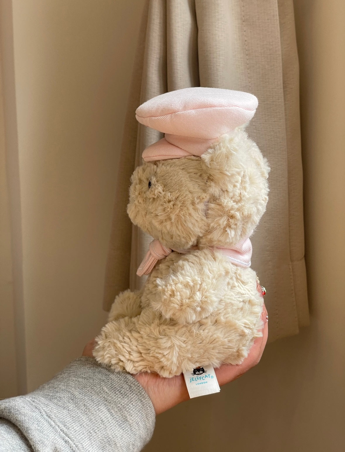 Bartholomew Bear Pink Pilot Outfit