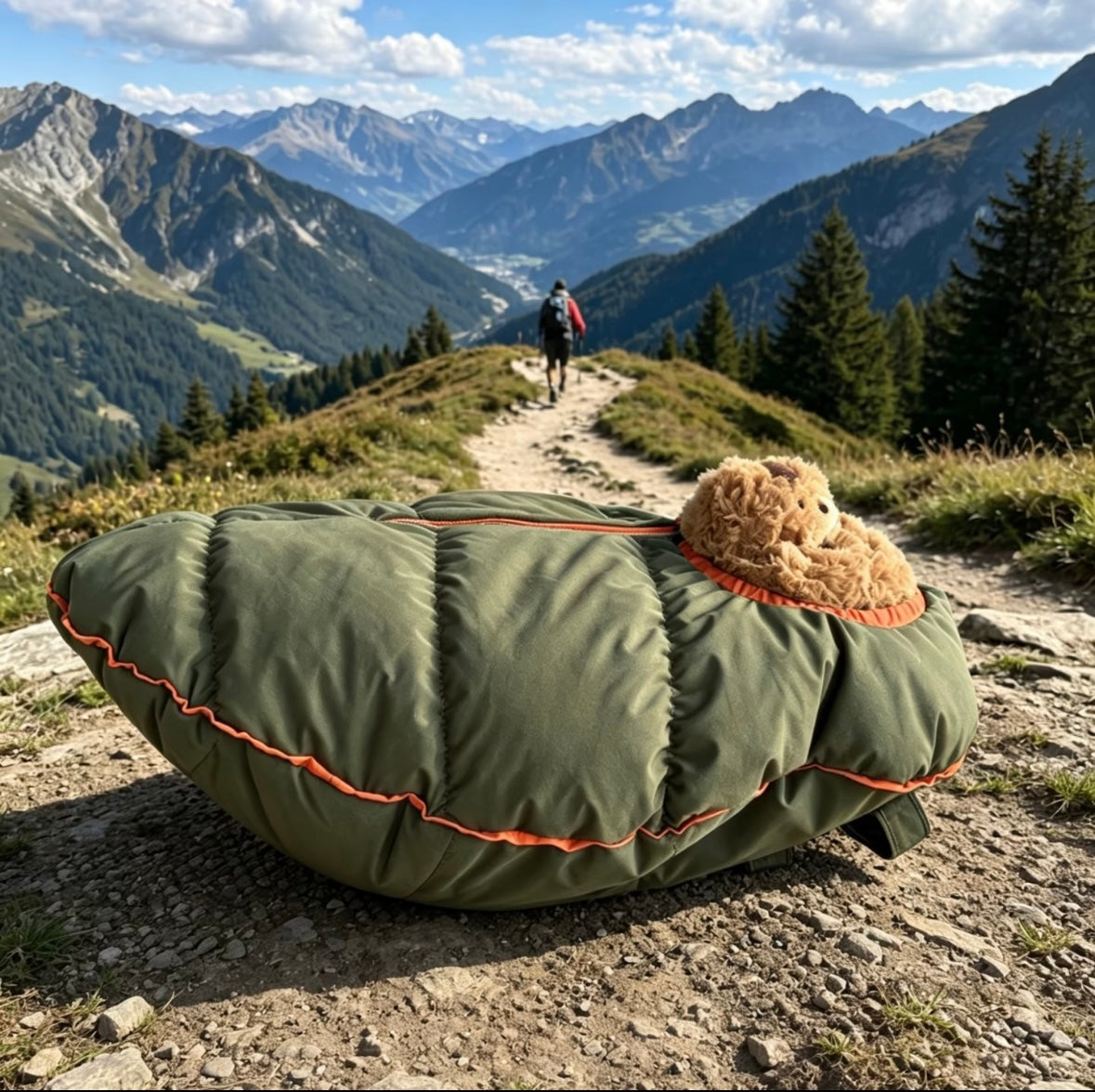 Bartholomew Bear Hiking Sleeping Bag