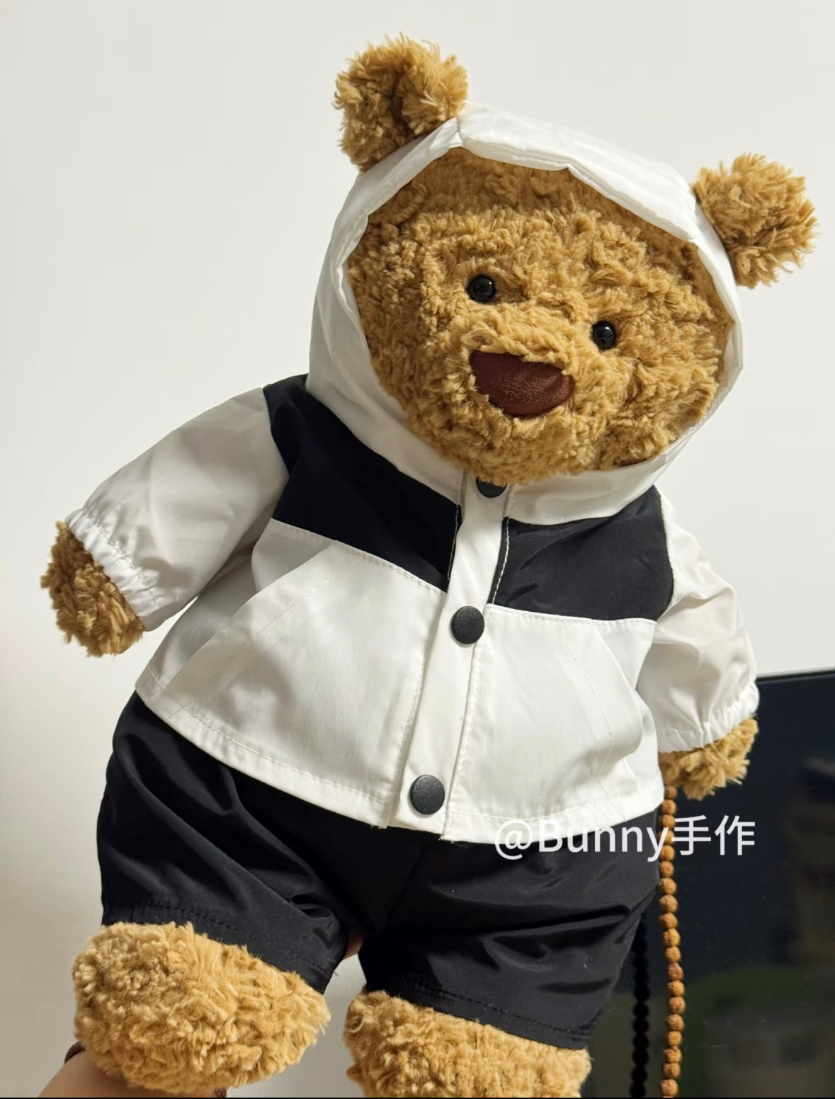 Bartholomew Bear Monochrome Windbreaker Set