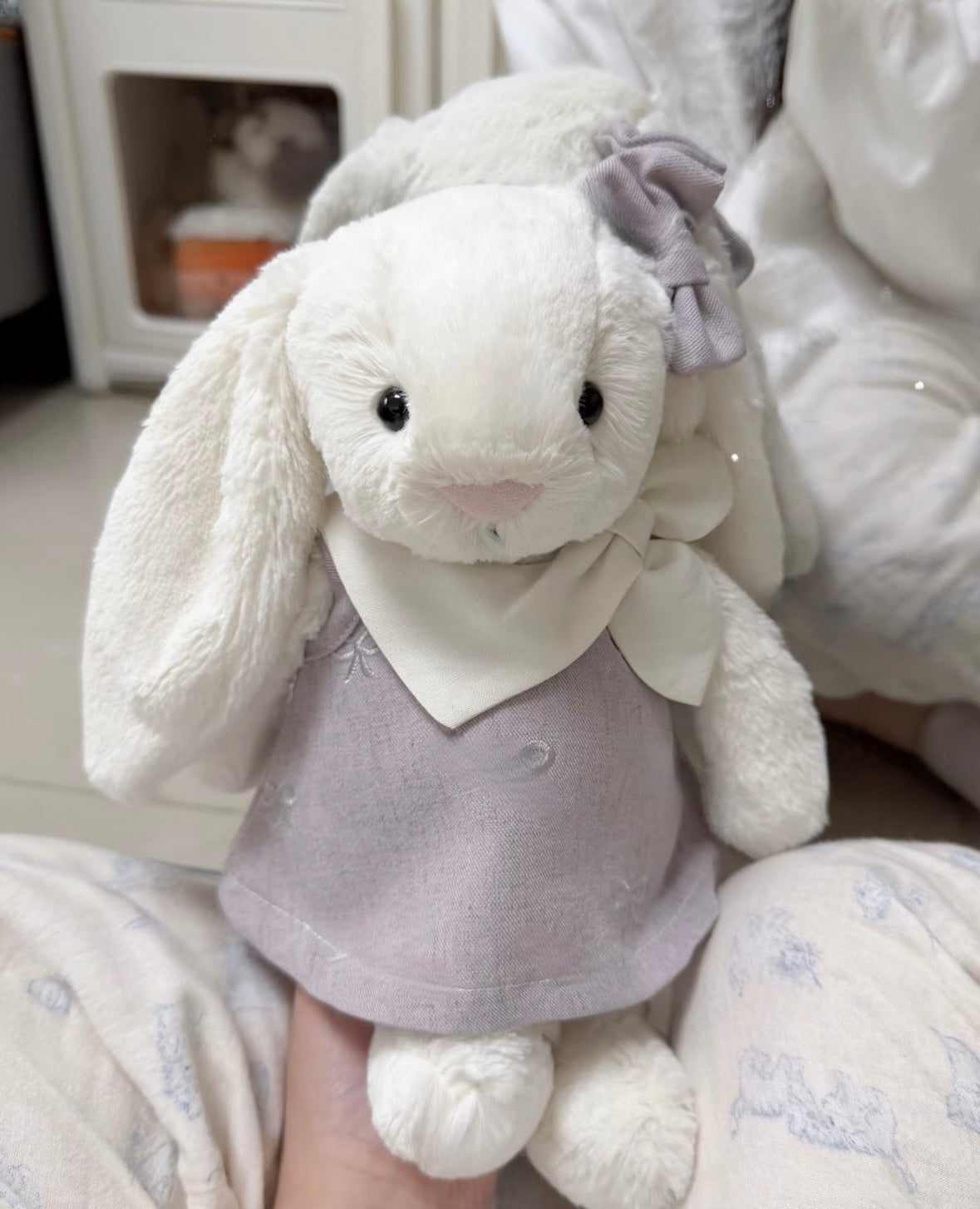 Bashful Bunny Bow Dress Set