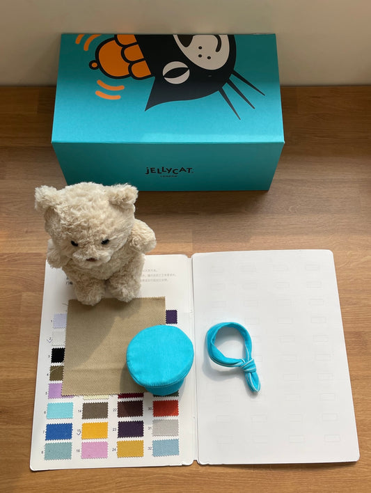 Bartholomew Bear Blue Pilot Hat