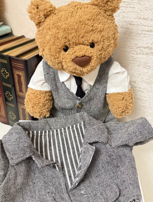 Bartholomew Bear Tweed Suit Set