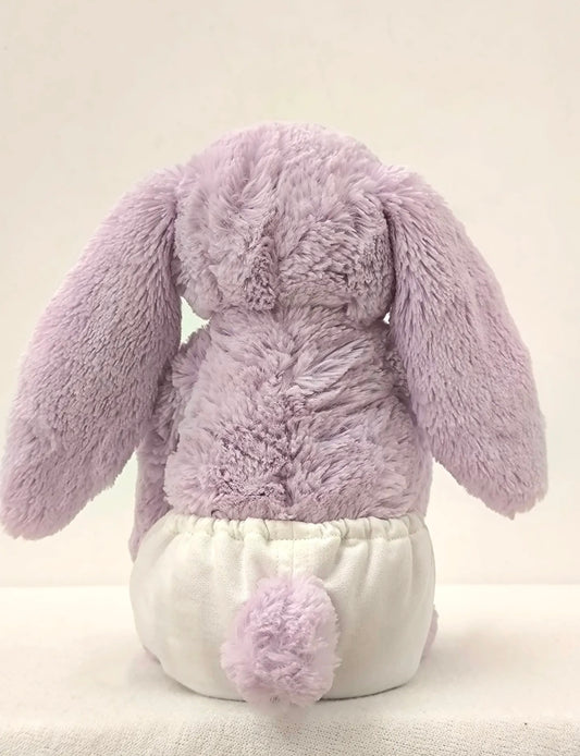 Bashful Bunny White Velvet Bloomers