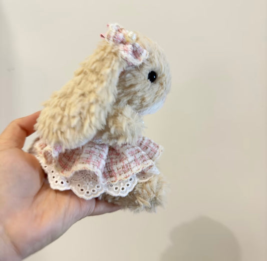 Bashful Bunny Tweed Ruffle Dress Set