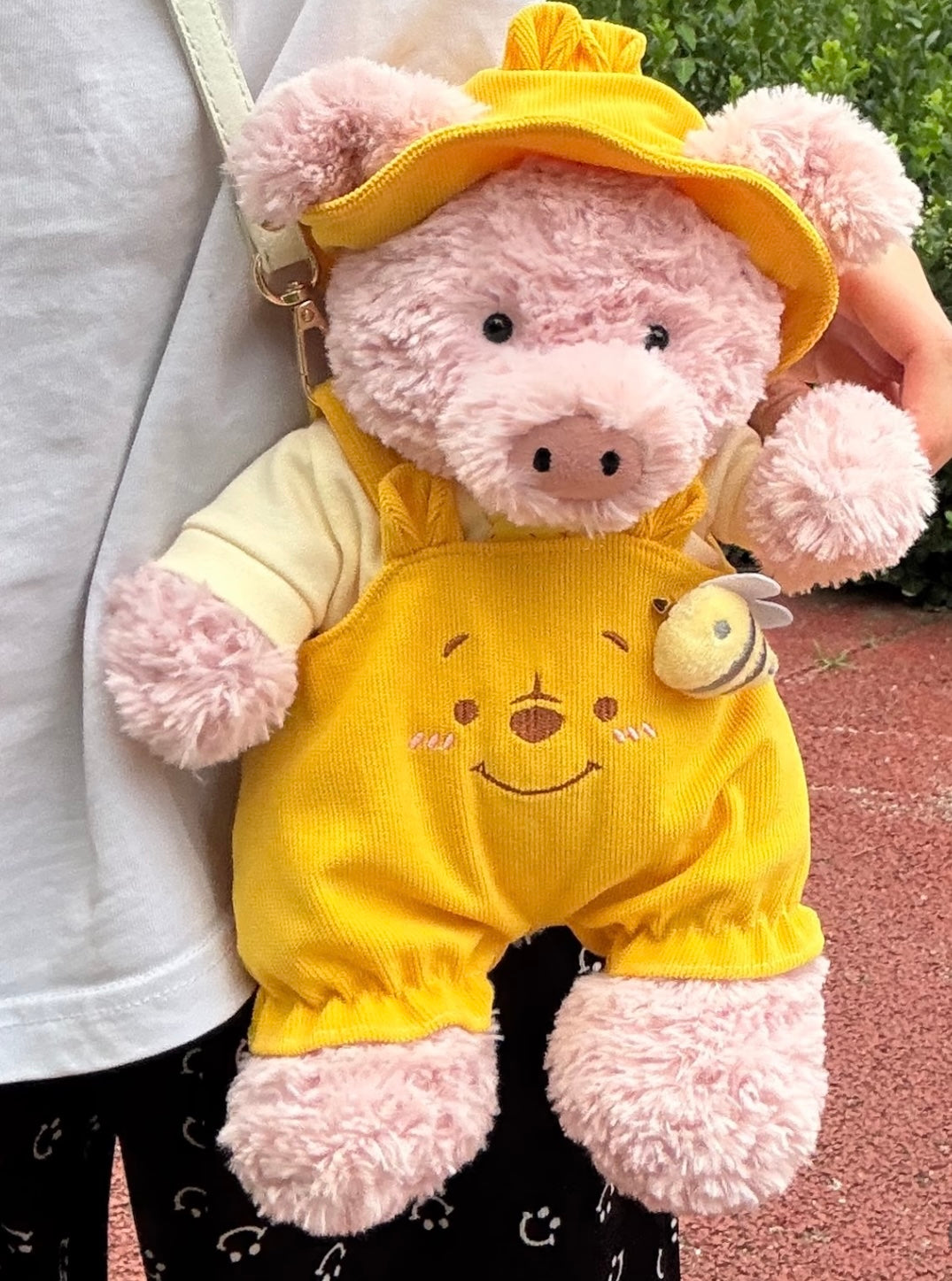 Bartholomew Bear Yellow Pooh Dungaree Set
