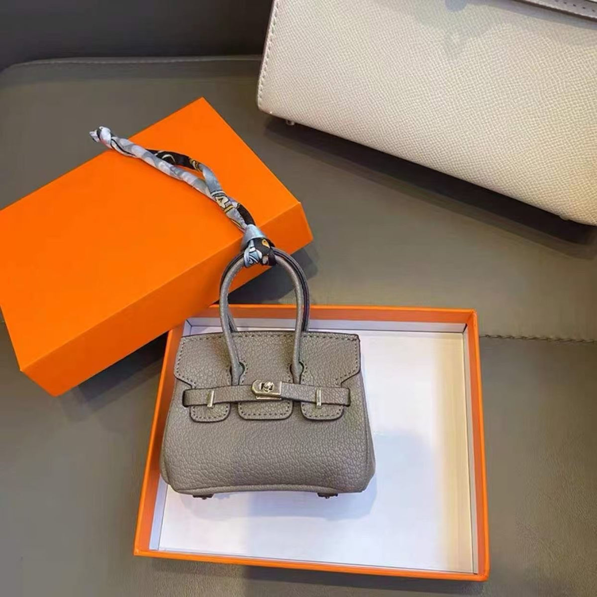 Mini Handbag with Scarf for Plush