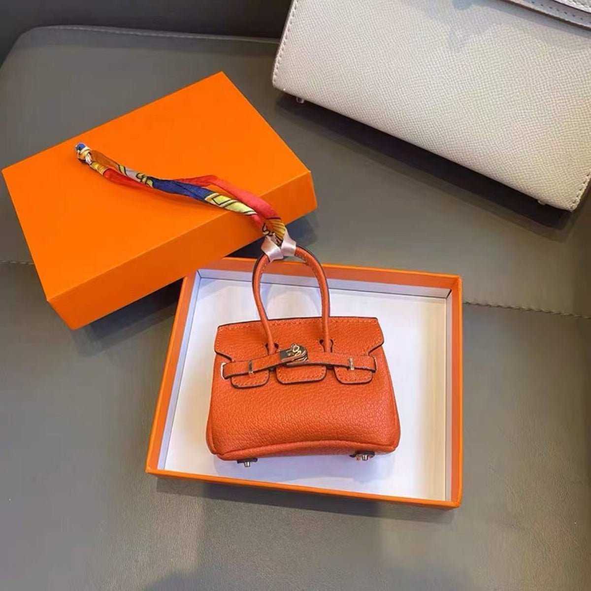 Mini Handbag with Scarf for Plush