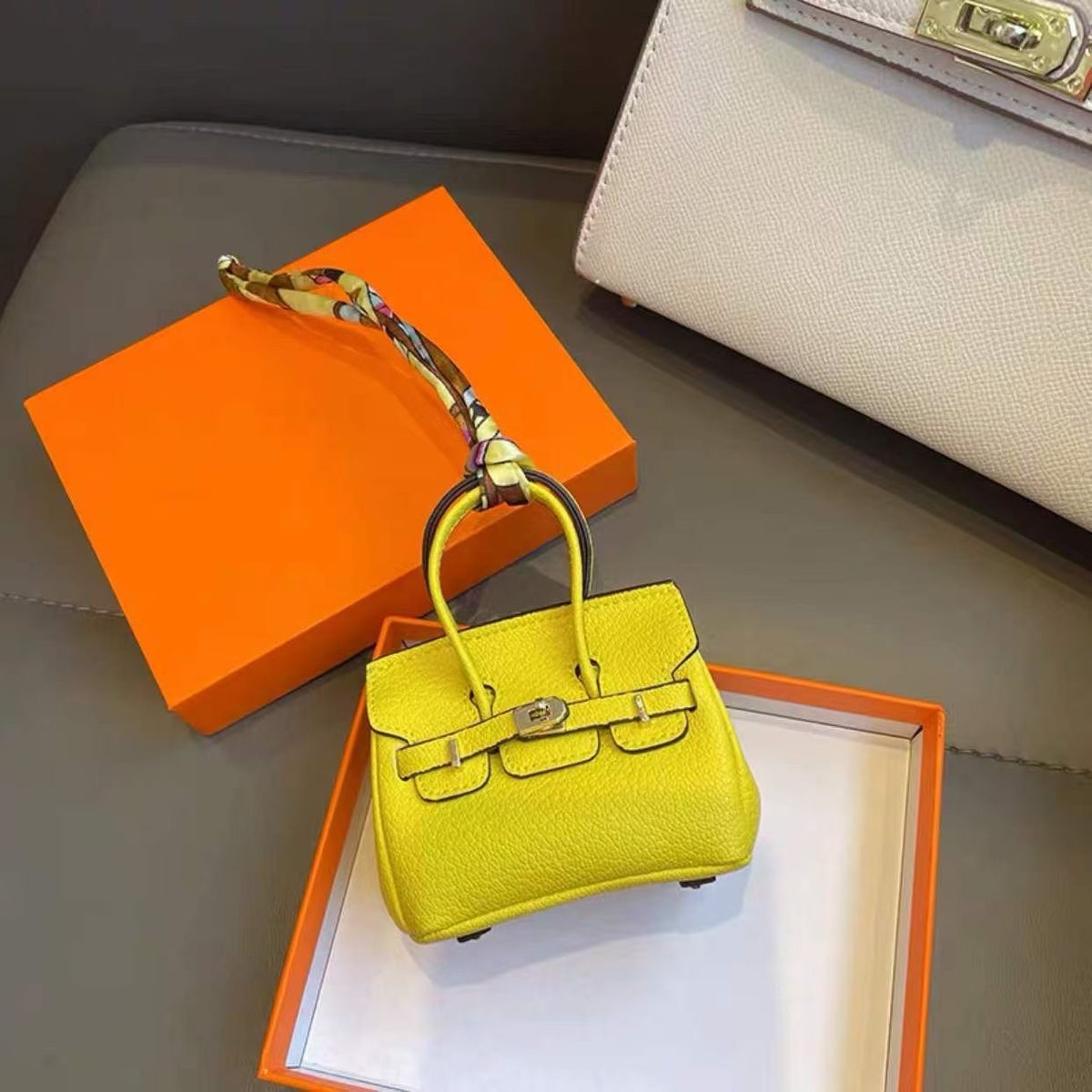 Mini Handbag with Scarf for Plush