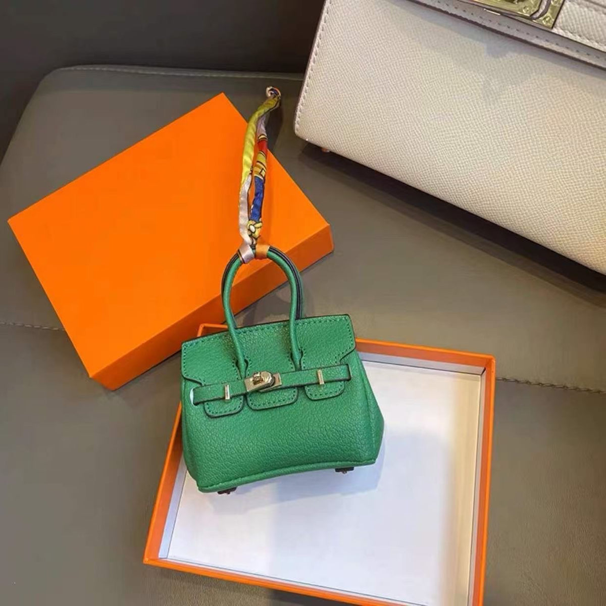 Mini Handbag with Scarf for Plush