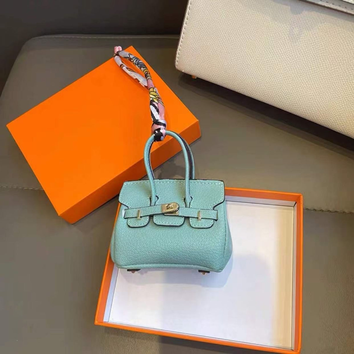 Mini Handbag with Scarf for Plush