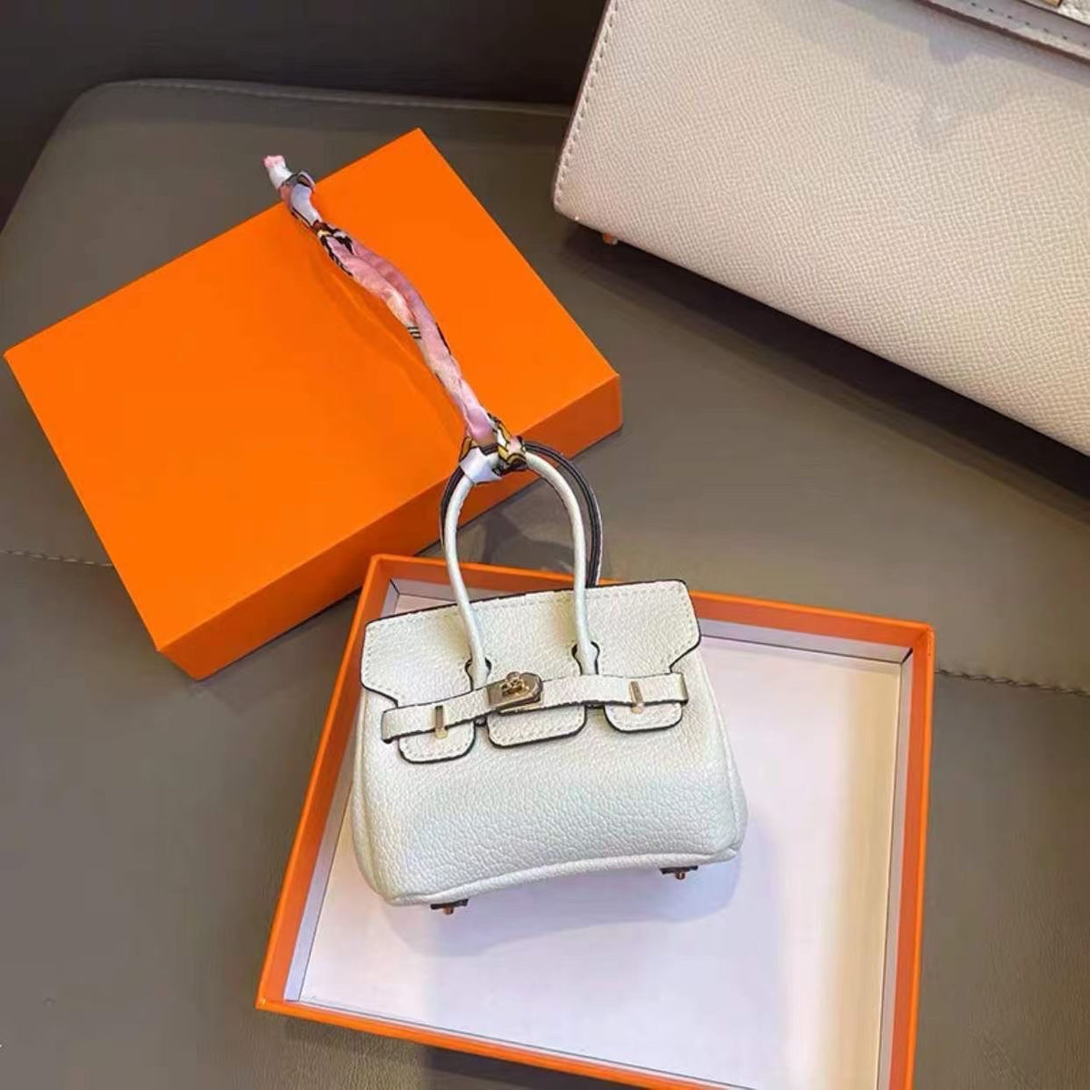 Mini Handbag with Scarf for Plush