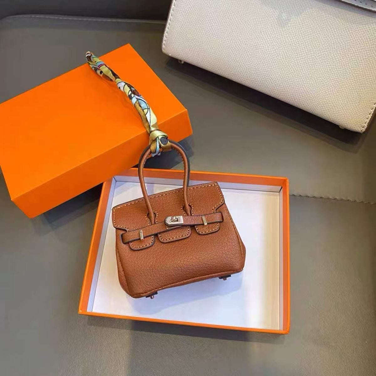 Mini Handbag with Scarf for Plush