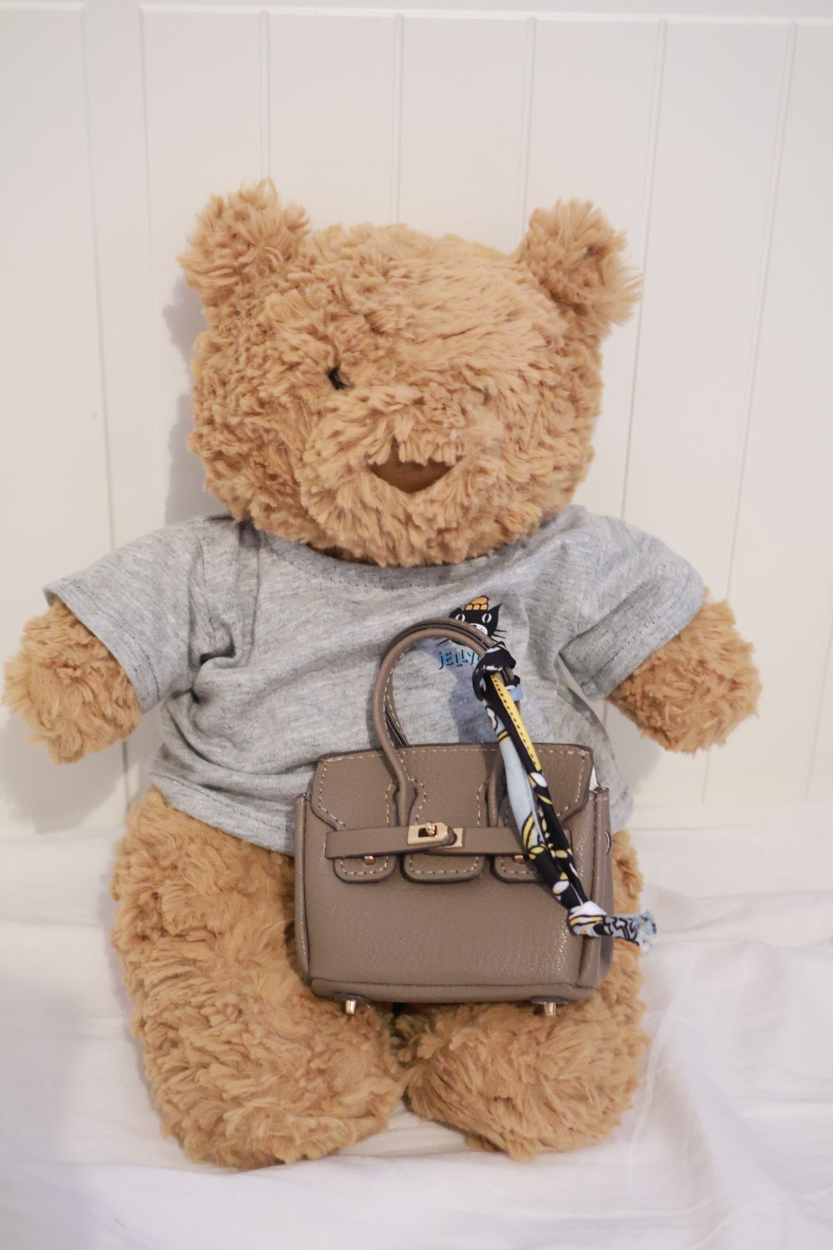 Mini Handbag with Scarf for Plush