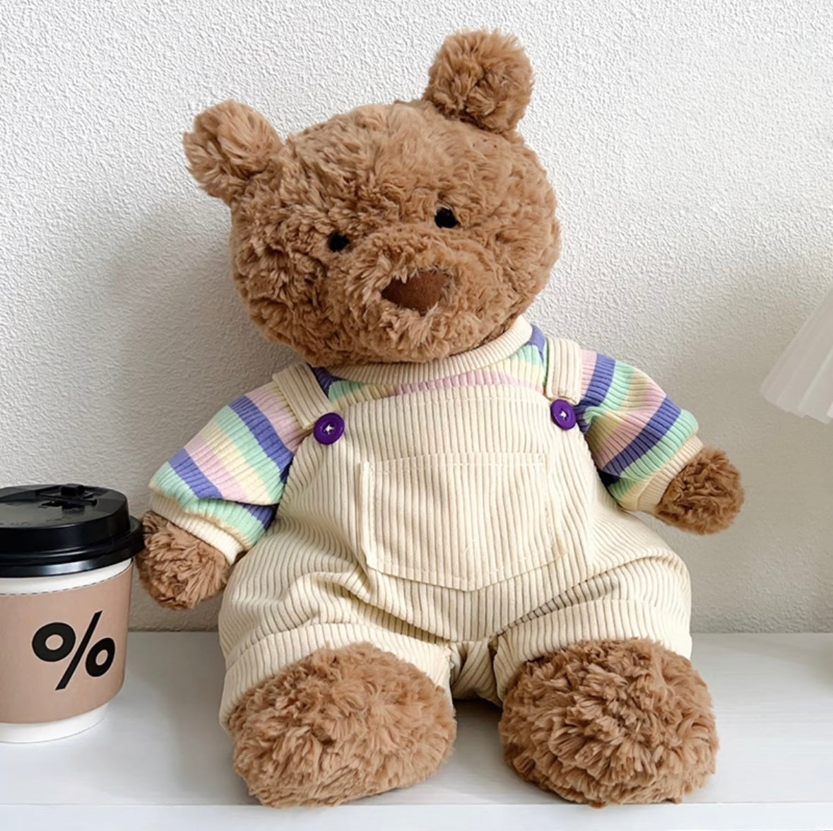 Bartholomew Bear Dungaree Set