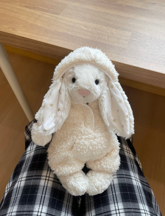 Bashful Bunny Starry Snowsuit Onesie