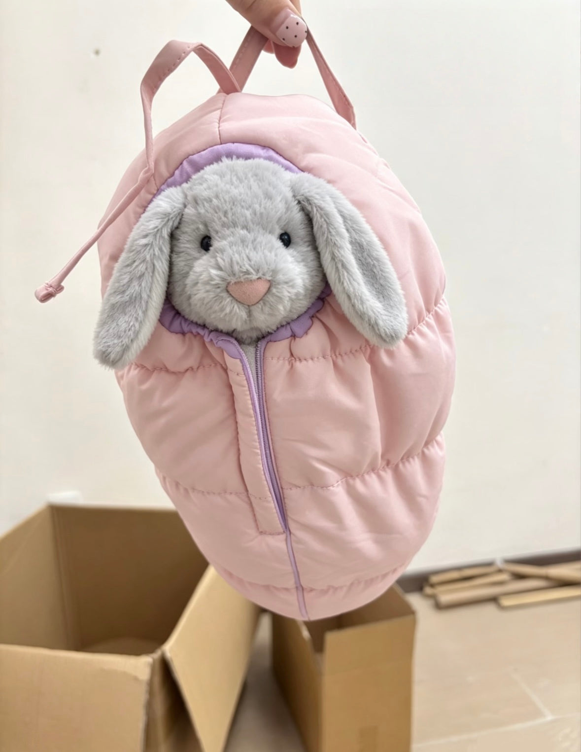 Bartholomew Bear Hiking Sleeping Bag - Pink - LIMITED EDITION (Preoder)