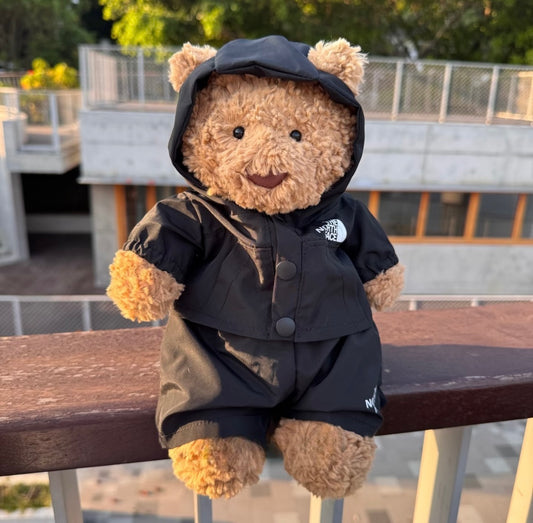 Bartholomew Bear North Face Raincoat Set