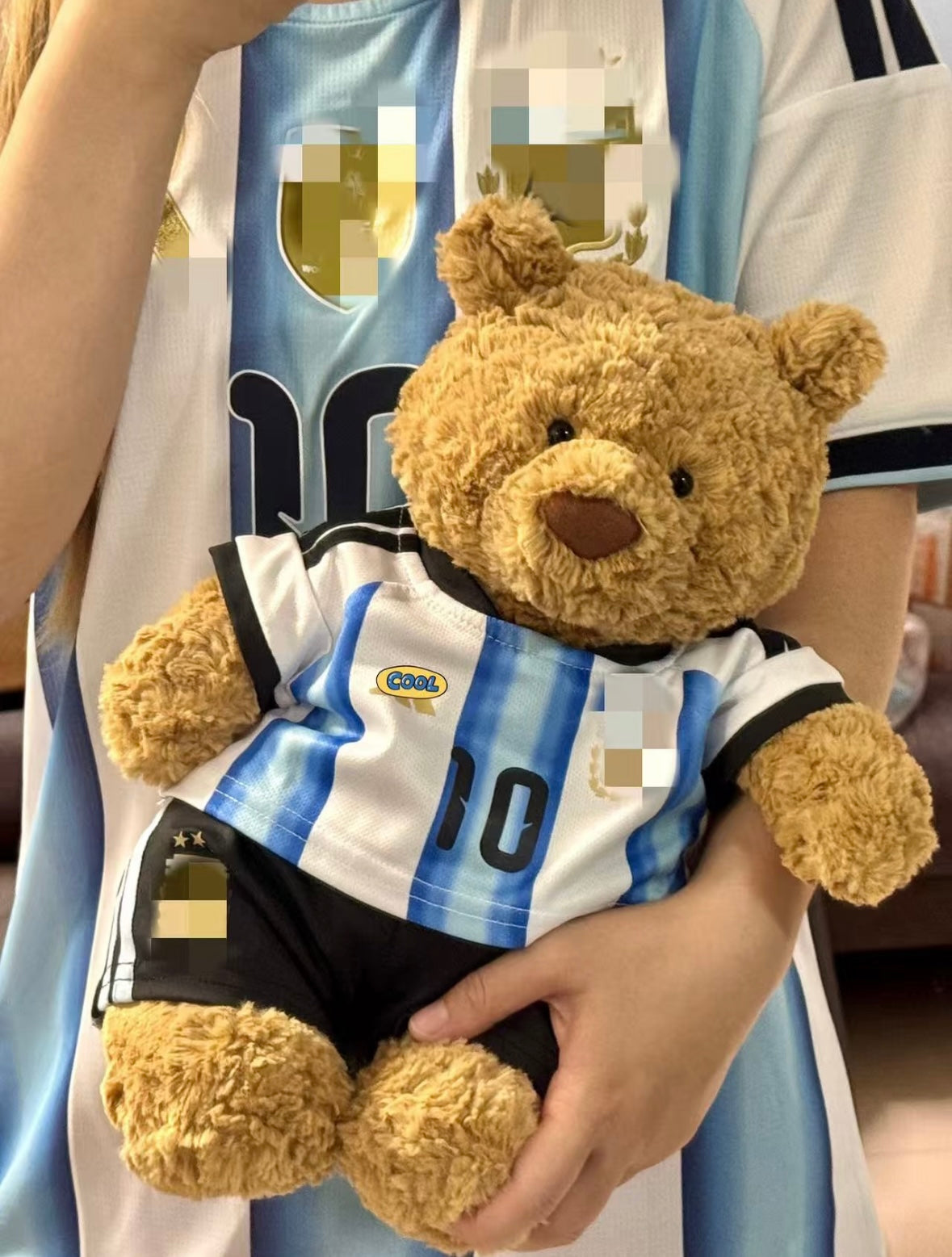 Bartholomew Bear Football Outfit