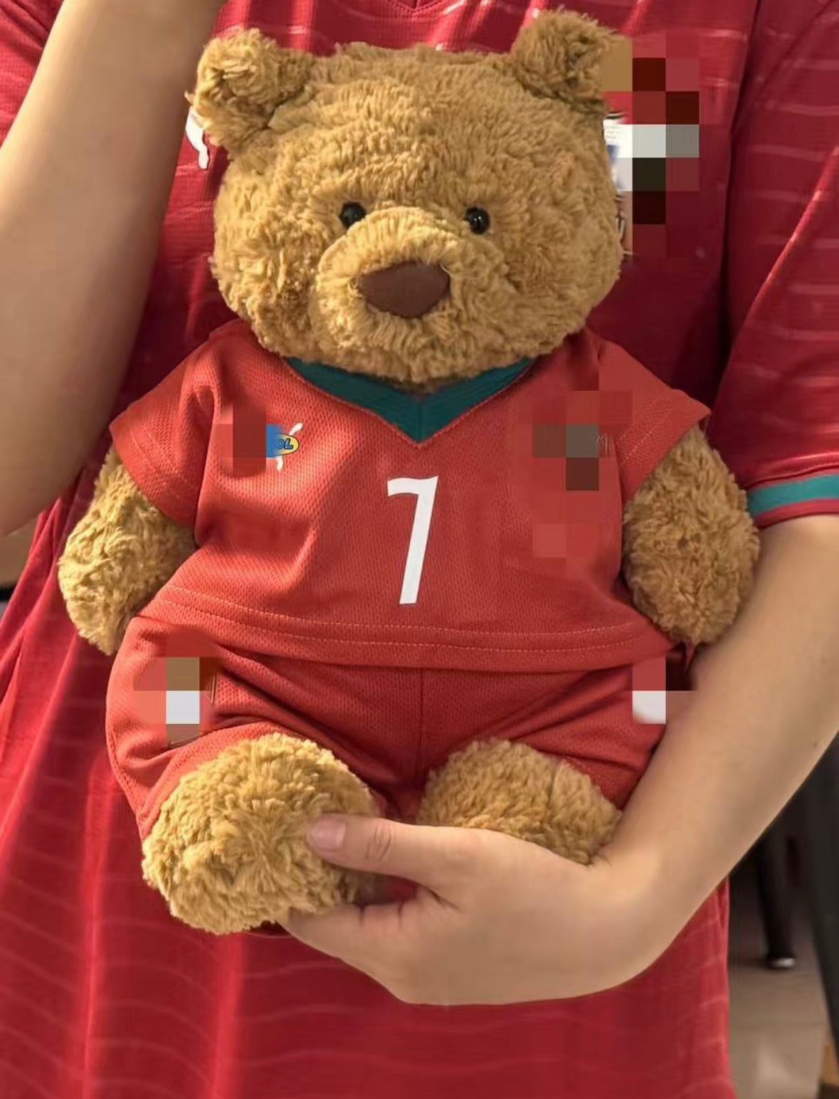 Bartholomew Bear Football Outfit