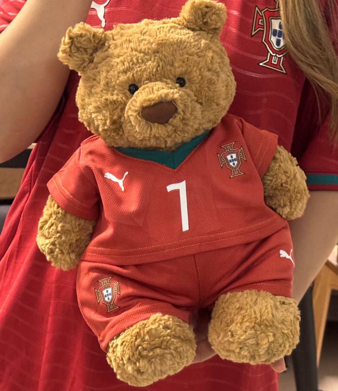 Bartholomew Bear Football Outfit