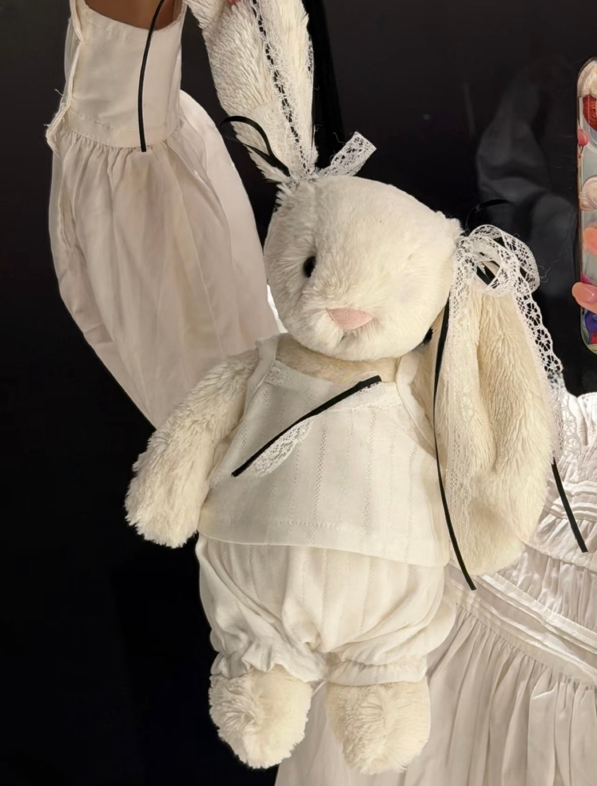 Bashful Bunny Lace Ribbon Set