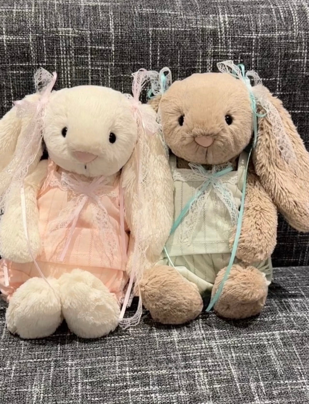 Bashful Bunny Lace Ribbon Set