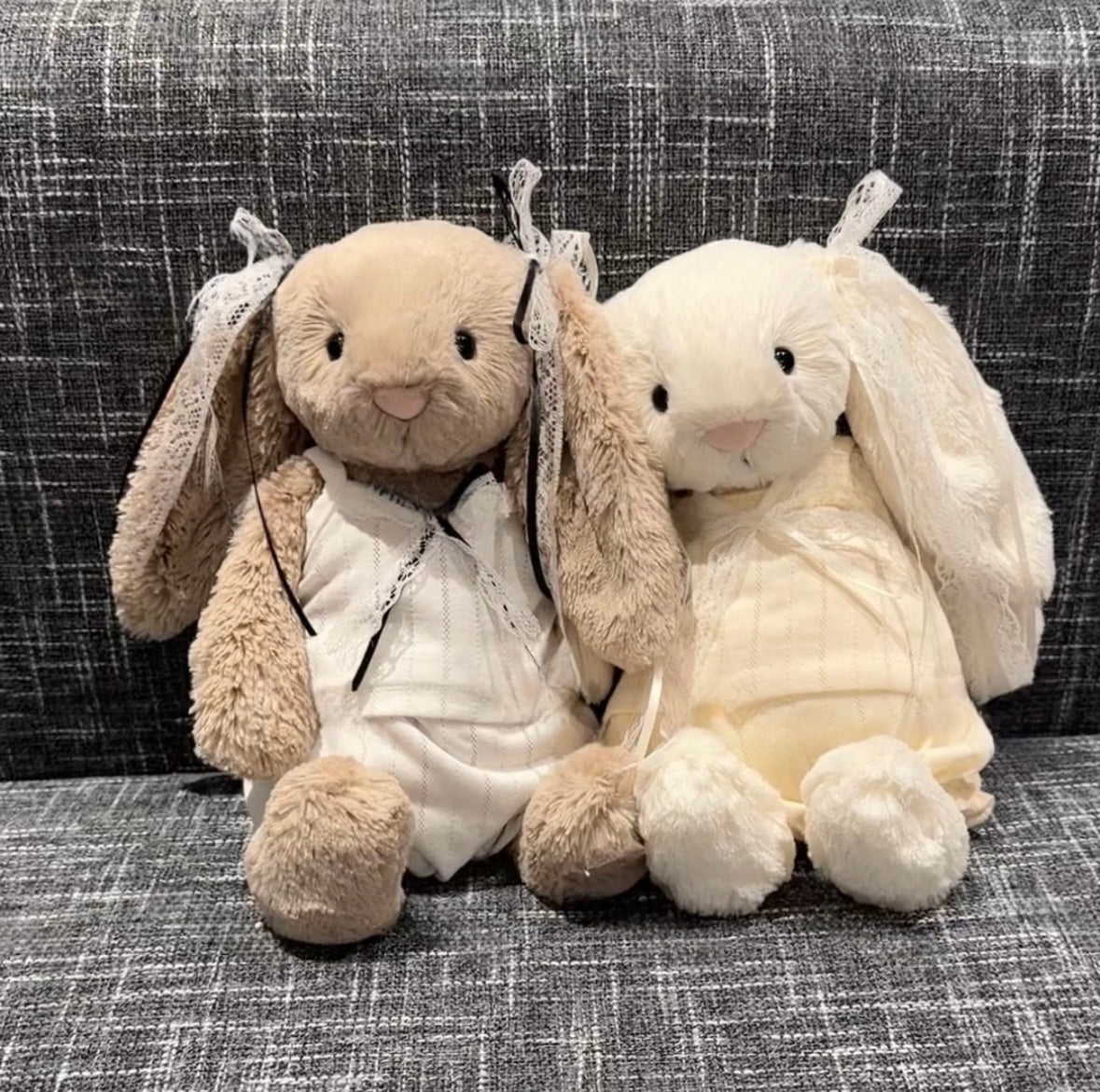 Bashful Bunny Lace Ribbon Set