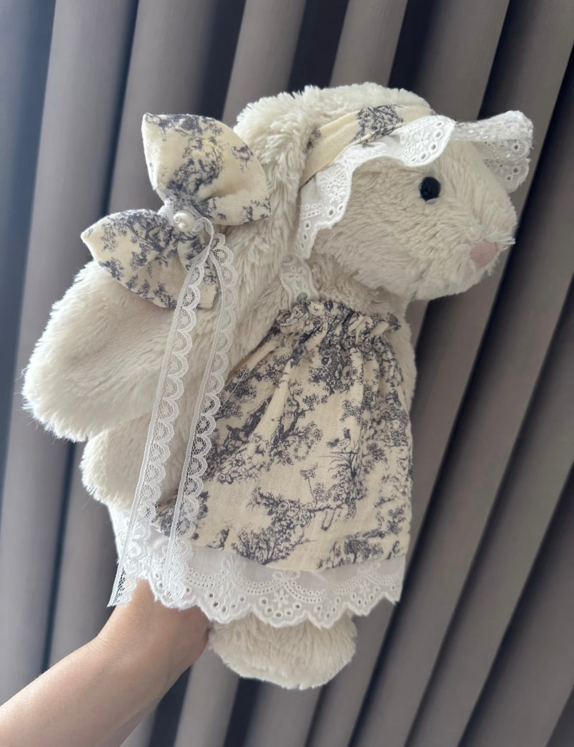 Bashful Bunny Toile de Jouy Dress Set