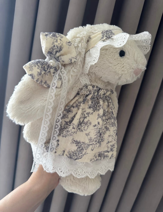 Bashful Bunny Toile de Jouy Dress Set