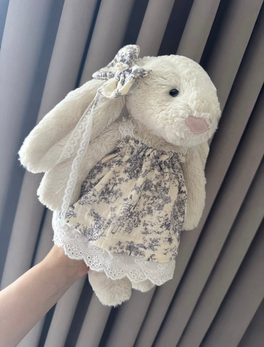 Bashful Bunny Toile de Jouy Dress Set