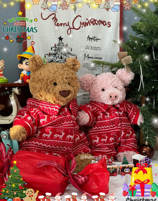 Bartholomew Bear Winter Pyjamas