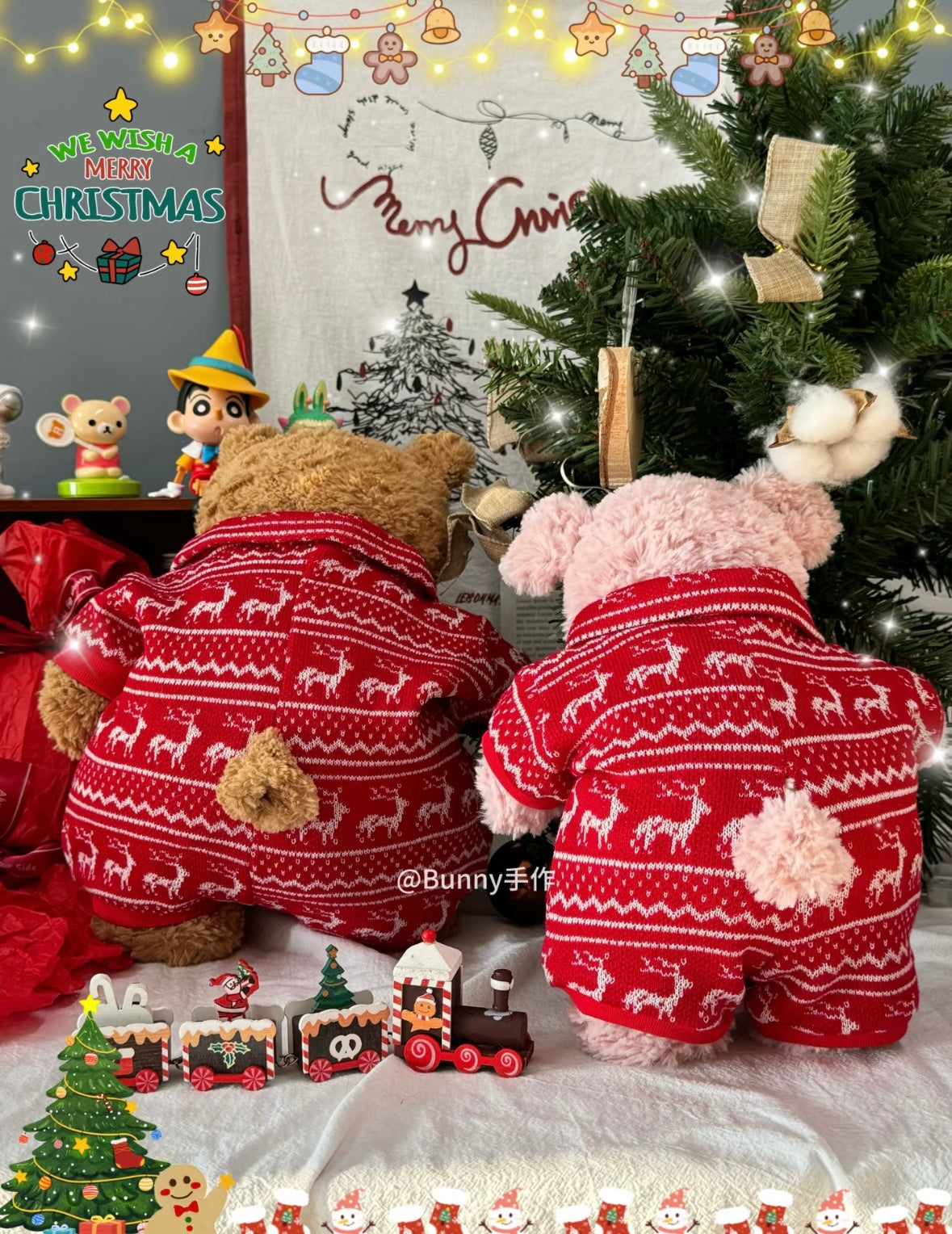 Bartholomew Bear Winter Pyjamas