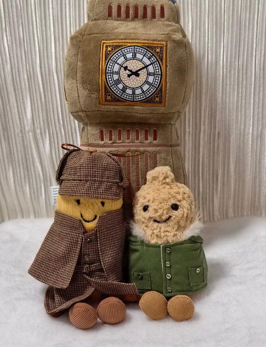 Amuseable Peanut & French Fries Classic Sherlock Outfit Set