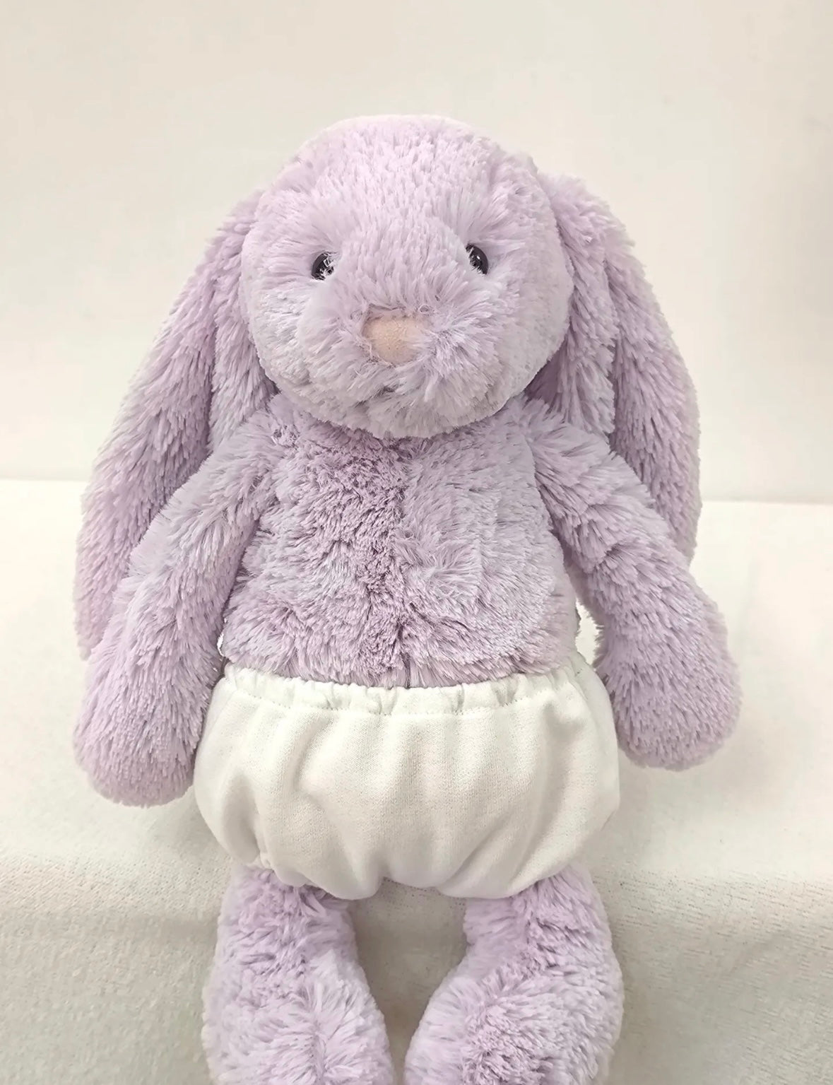 Bashful Bunny White Velvet Bloomers