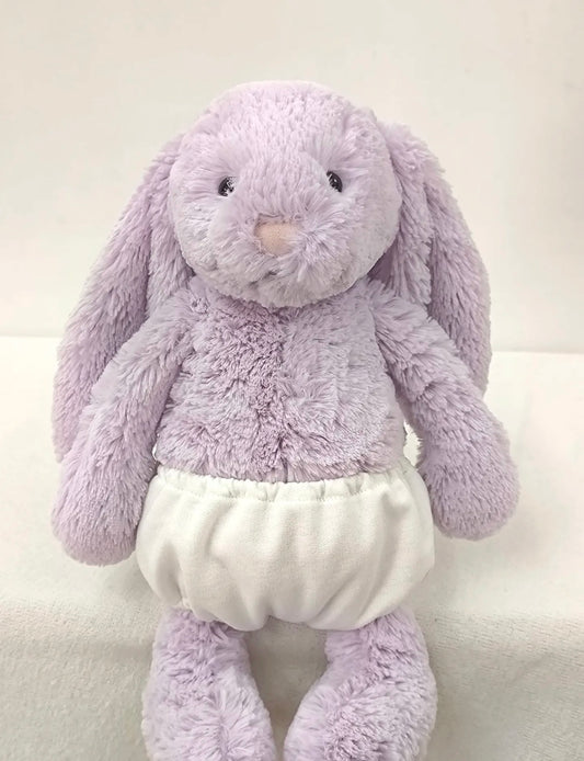 Bashful Bunny White Velvet Bloomers