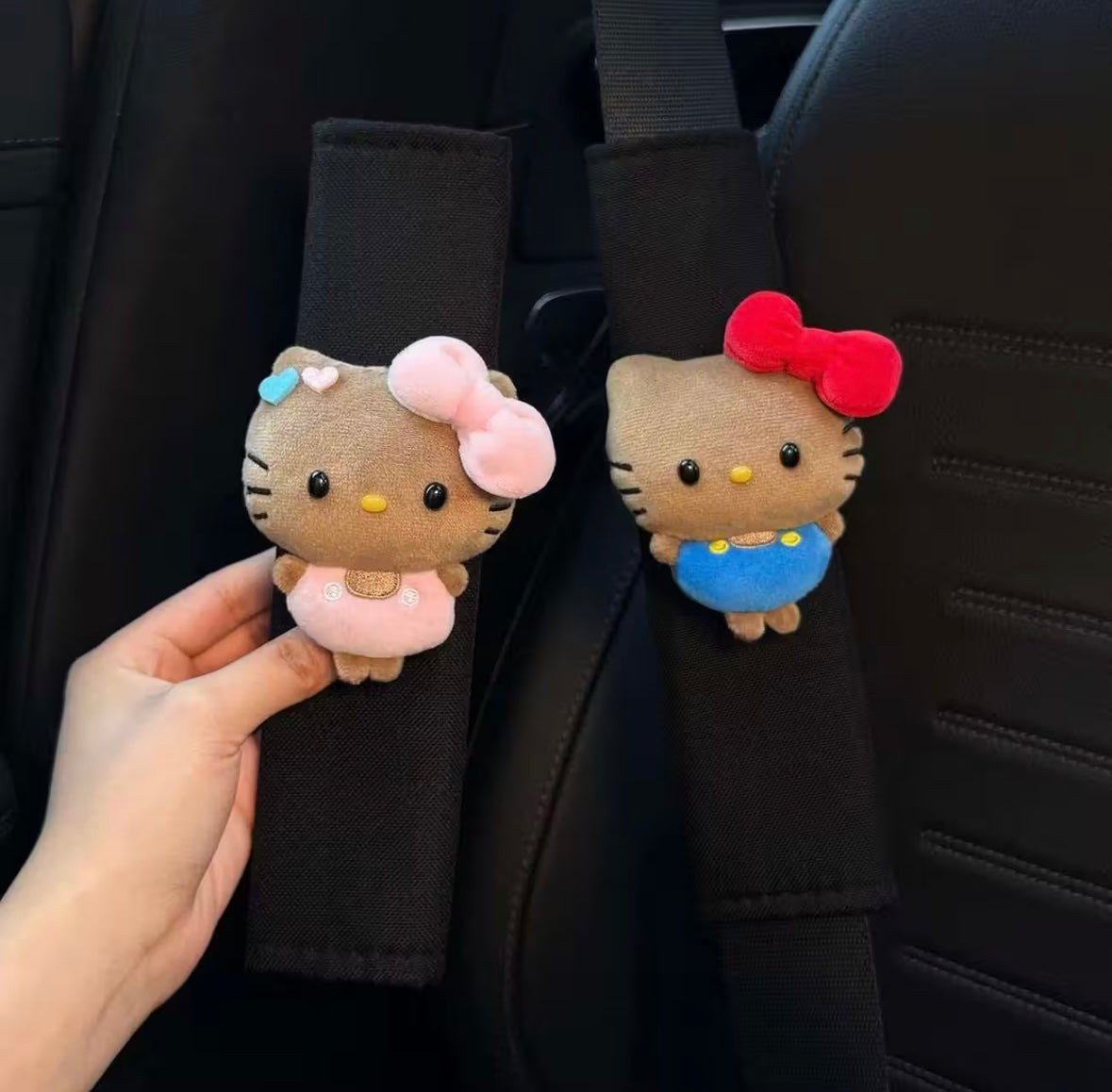 Hello Kitty Seatbelt Cover Plush