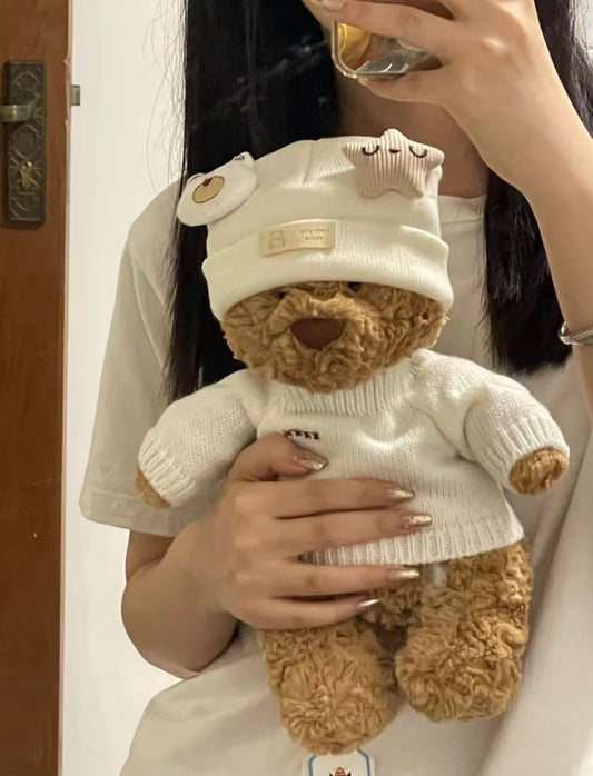 Bartholomew Bear Cosy Knit Sweater & Beanie Set