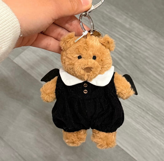 Bartholomew Bear Mini Dark Angel Romper Set