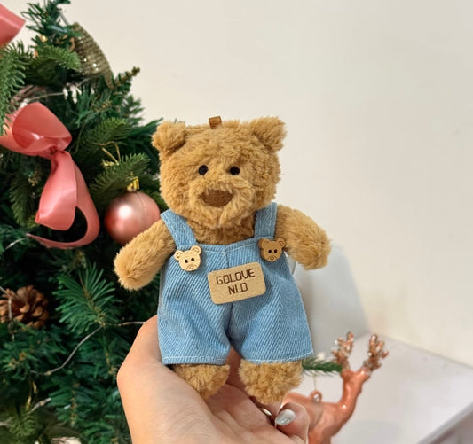 Bartholomew Bear Mini Bear Button Dungaree Set