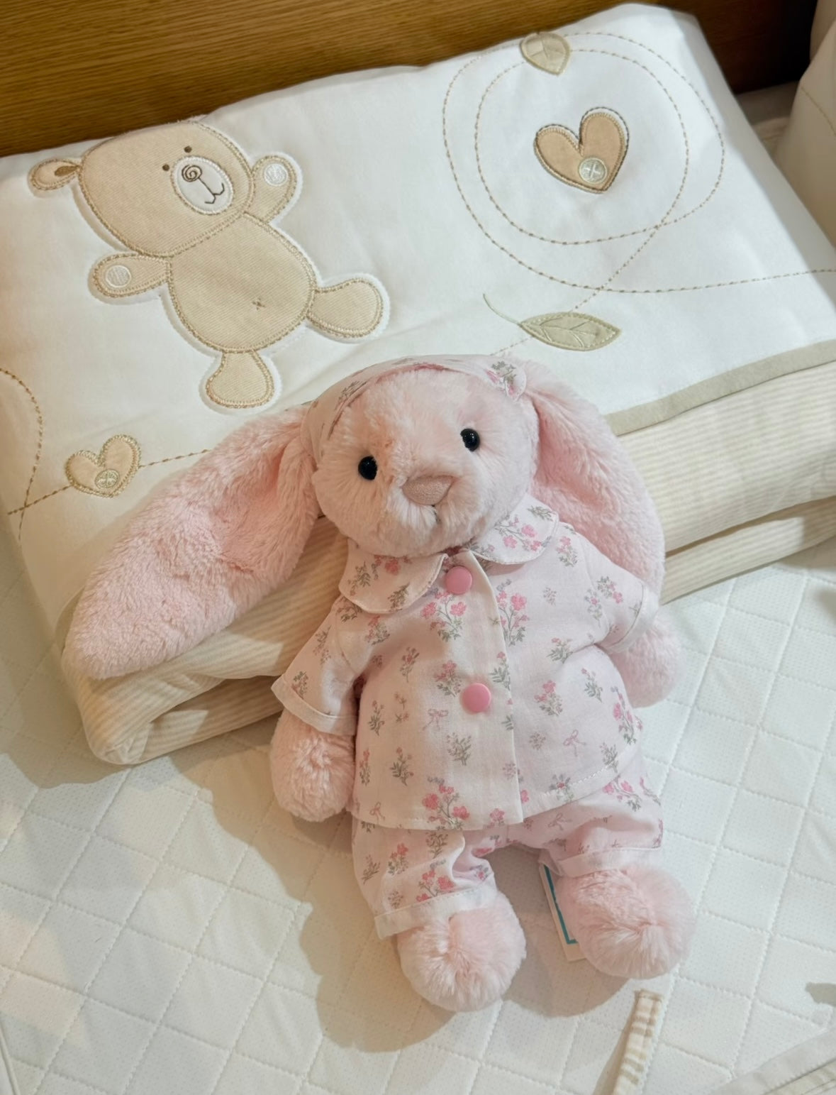 Bashful Bunny Floral Pyjama Set