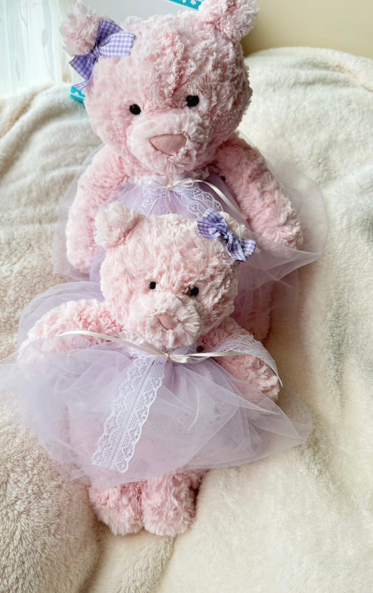 Bartholomew Bear Lavender Ballerina Tutu Set