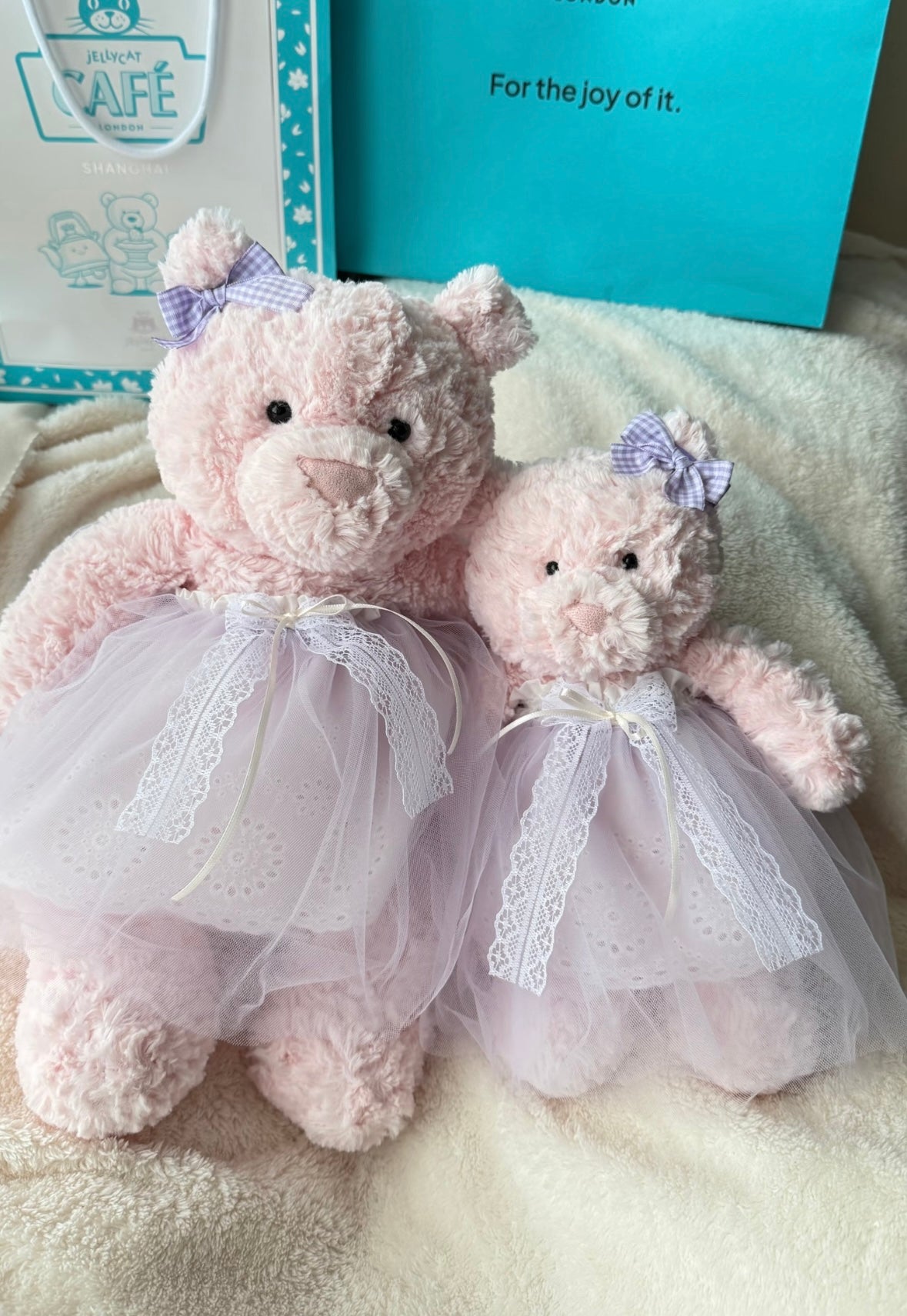 Bartholomew Bear Lavender Ballerina Tutu Set