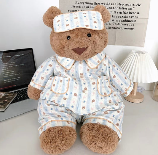 Bartholomew Bear Bear Print Pyjama Set & Sleep Mask