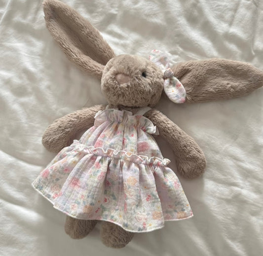 Bashful Bunny Floral Dress Set