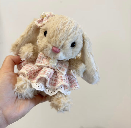 Bashful Bunny Tweed Ruffle Dress Set