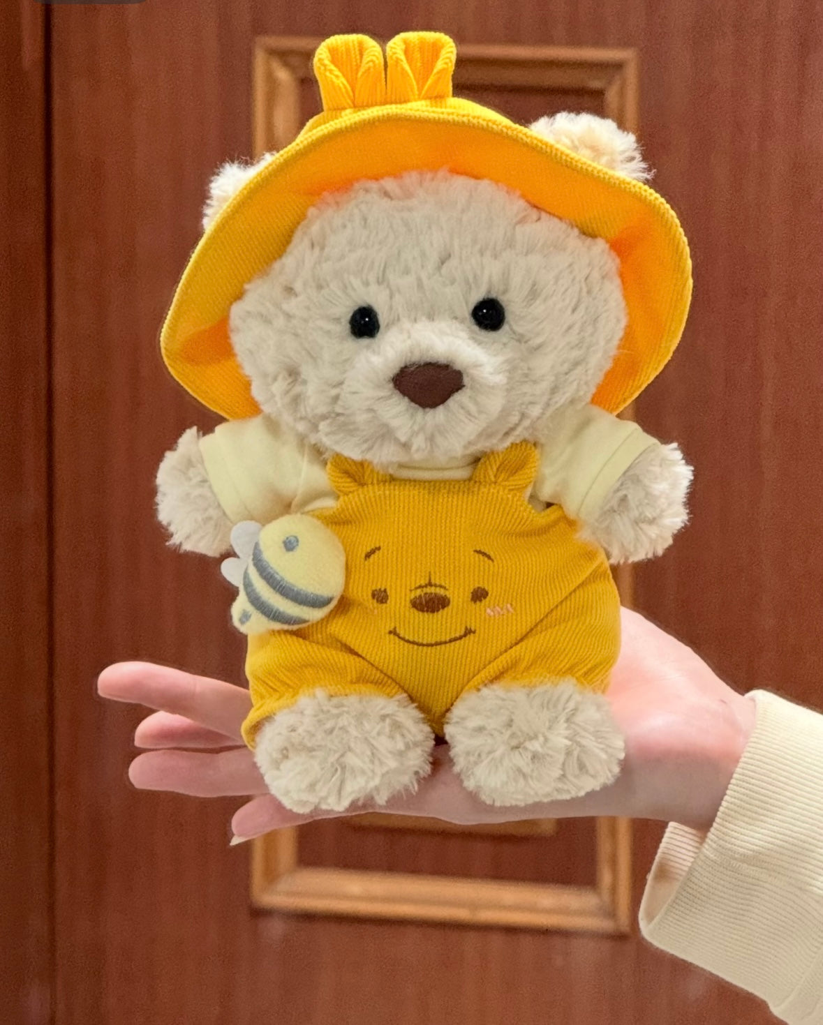 Bartholomew Bear Yellow Pooh Dungaree Set