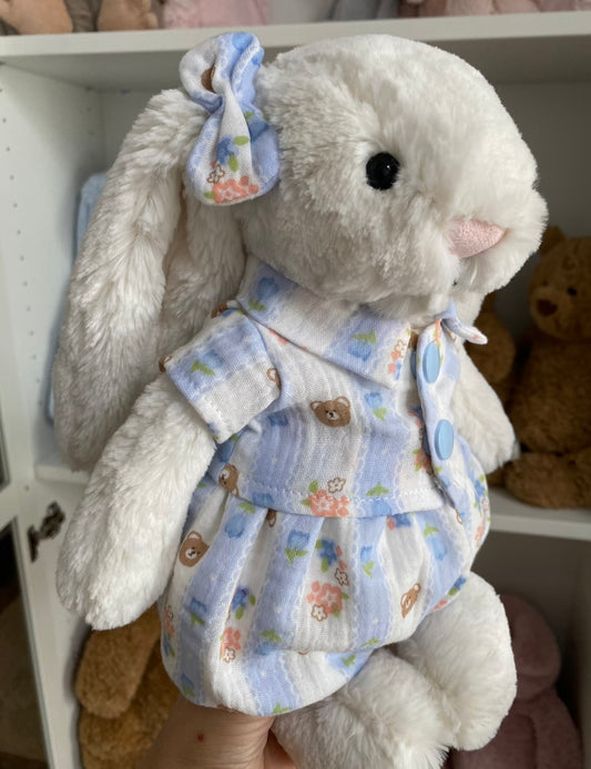 Bashful Bunny Blue Bear Pyjama Set