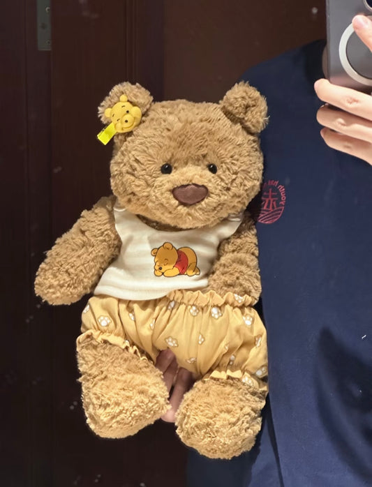 Bartholomew Bear Winnie the Pooh Outfit Set - front view held