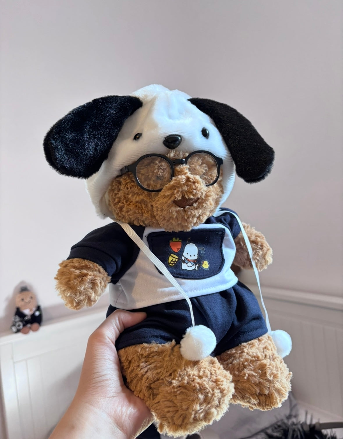 Bartholomew Bear Pochacco set - close up front view